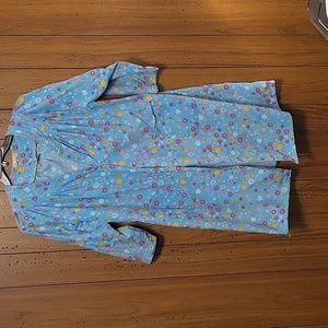 Vintage flowered robe